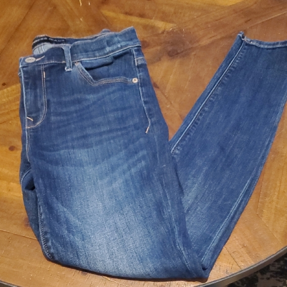 Express Indigo Denim Jeggings